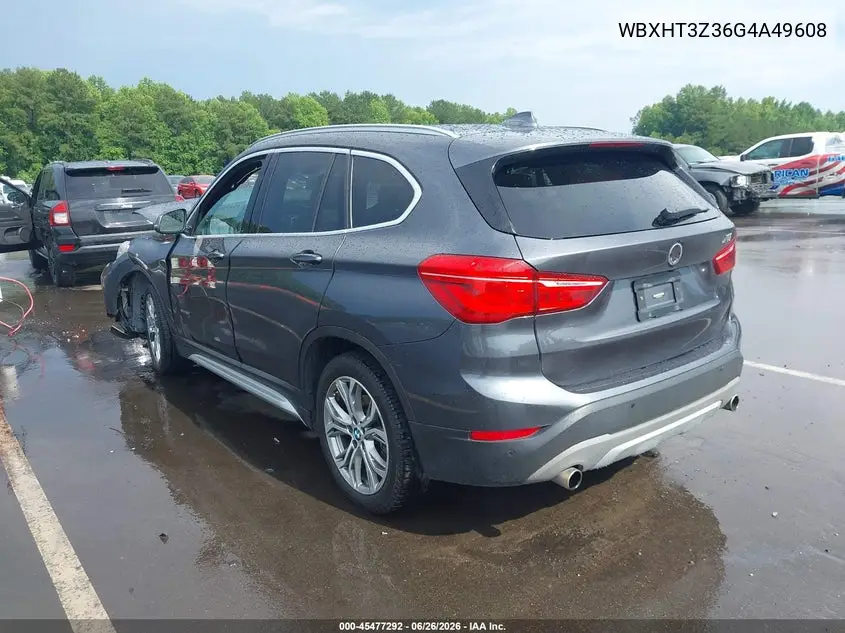 2016 BMW X1 xDrive28I VIN: WBXHT3Z36G4A49608 Lot: 45477292