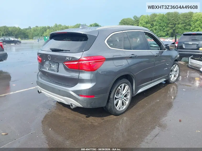 2016 BMW X1 xDrive28I VIN: WBXHT3Z36G4A49608 Lot: 45477292
