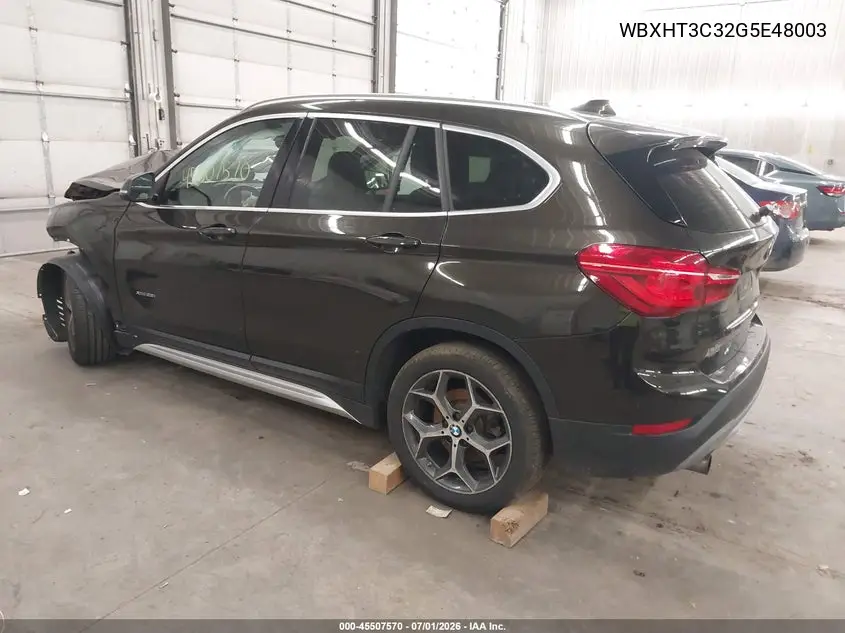 2016 BMW X1 xDrive28I VIN: WBXHT3C32G5E48003 Lot: 45507570
