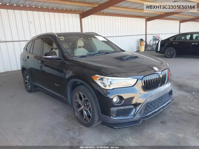 2016 BMW X1 xDrive28I VIN: WBXHT3C33G5E50164 Lot: 45570721