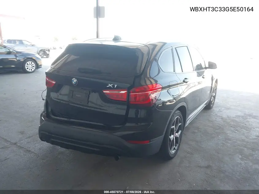 2016 BMW X1 xDrive28I VIN: WBXHT3C33G5E50164 Lot: 45570721