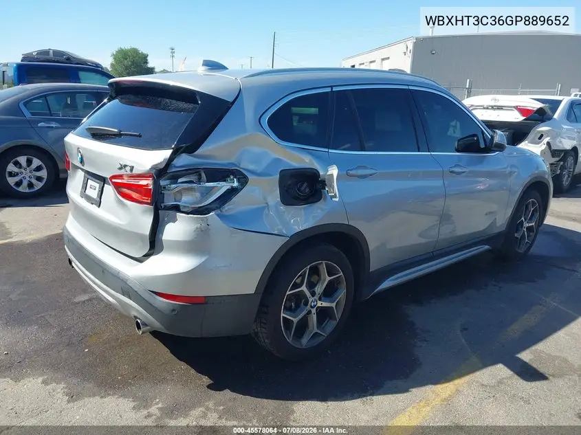 2016 BMW X1 xDrive28I VIN: WBXHT3C36GP889652 Lot: 45578064
