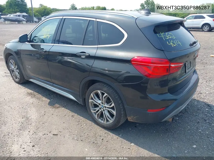 2016 BMW X1 xDrive28I VIN: WBXHT3C35GP886287 Lot: 45624014