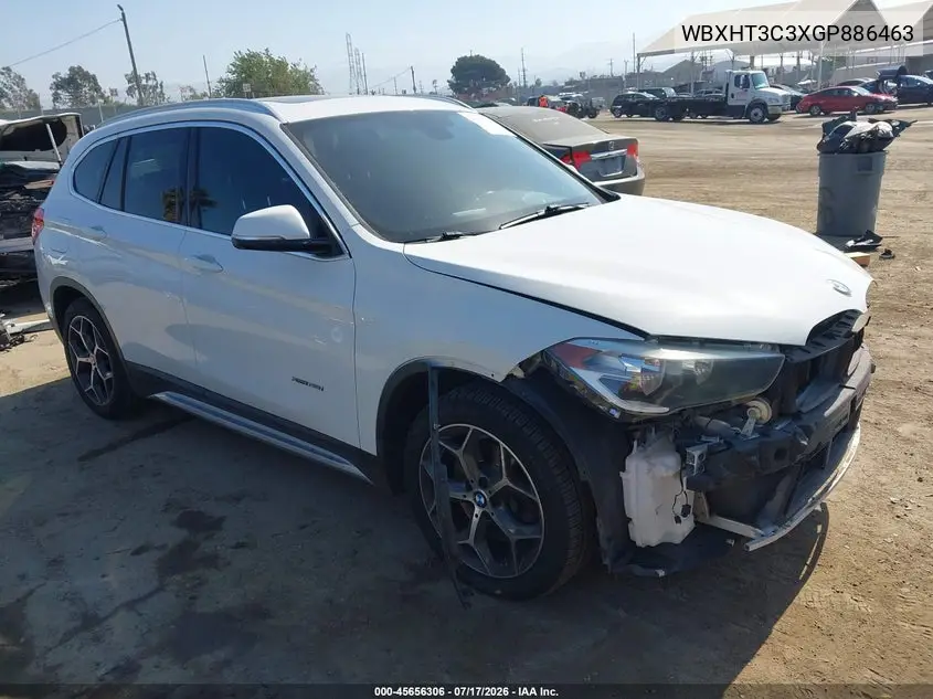 2016 BMW X1 xDrive28I VIN: WBXHT3C3XGP886463 Lot: 45656306