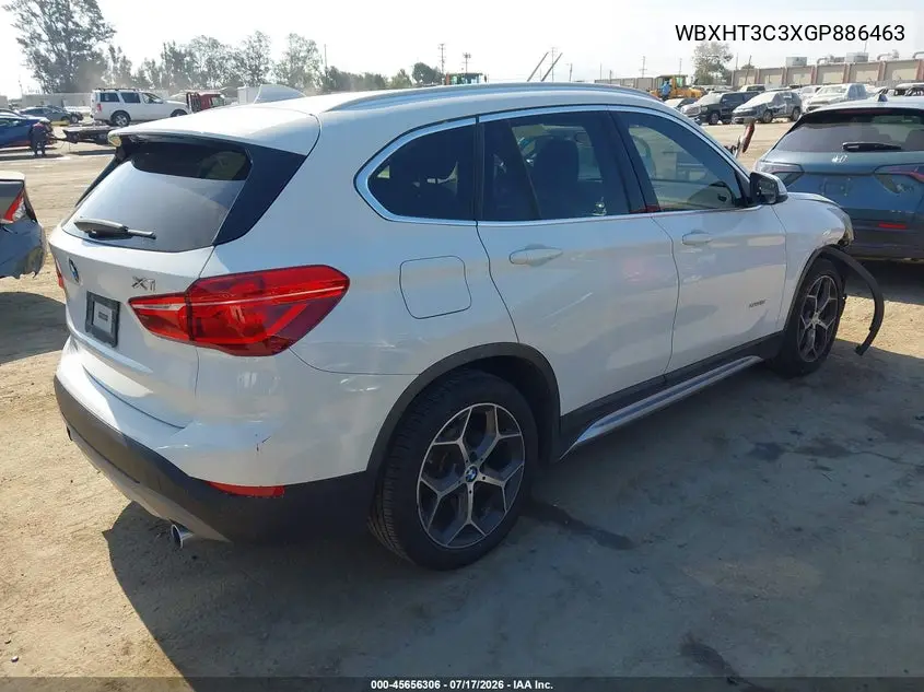 2016 BMW X1 xDrive28I VIN: WBXHT3C3XGP886463 Lot: 45656306