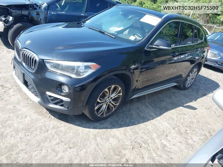 2017 BMW X1 xDrive28I VIN: WBXHT3C32H5F75500 Lot: 45426830