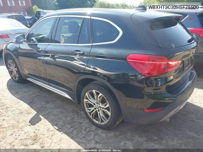 2017 BMW X1 xDrive28I VIN: WBXHT3C32H5F75500 Lot: 45426830