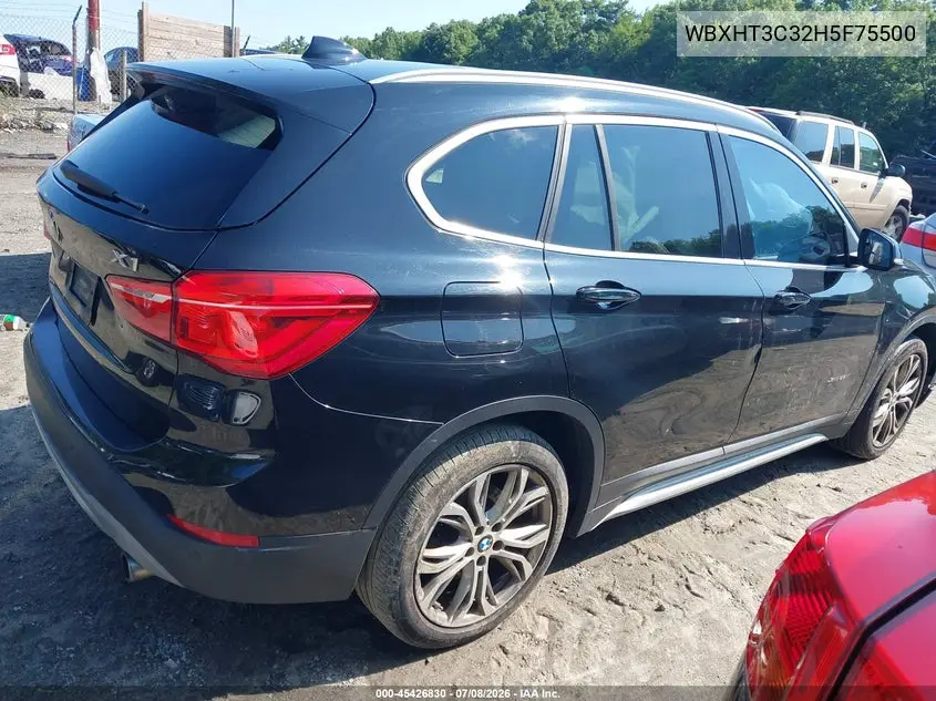 2017 BMW X1 xDrive28I VIN: WBXHT3C32H5F75500 Lot: 45426830