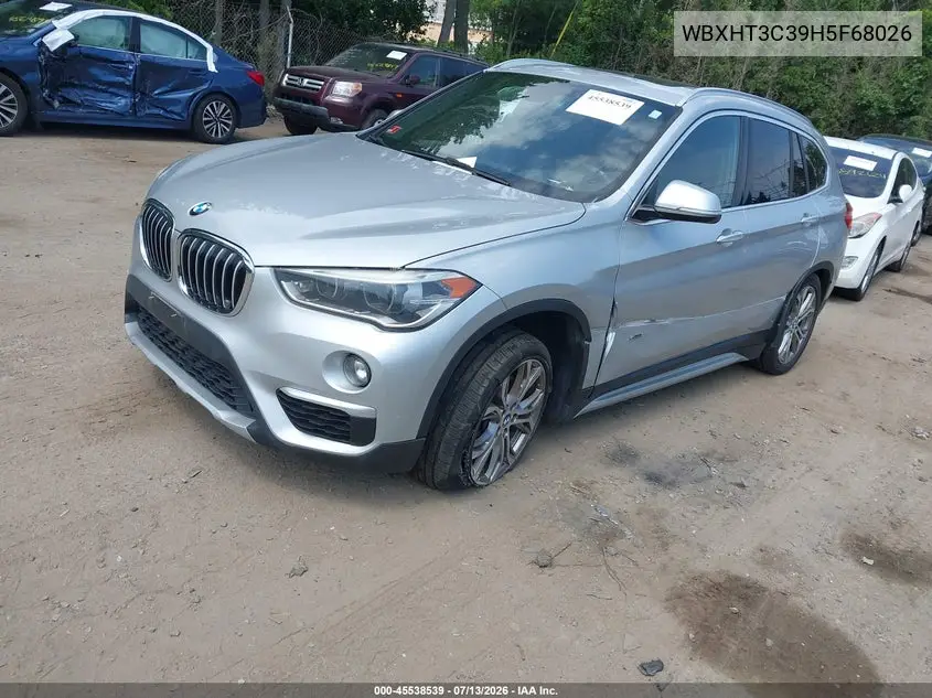 2017 BMW X1 xDrive28I VIN: WBXHT3C39H5F68026 Lot: 45538539