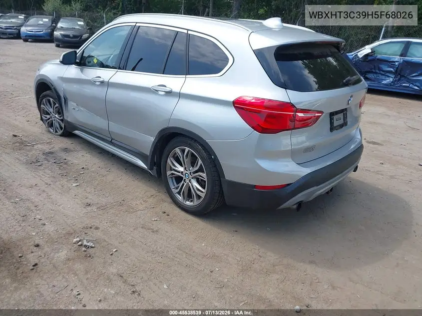 2017 BMW X1 xDrive28I VIN: WBXHT3C39H5F68026 Lot: 45538539