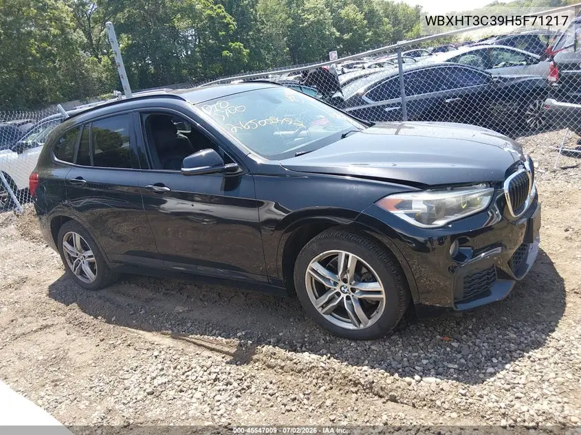 2017 BMW X1 xDrive28I VIN: WBXHT3C39H5F71217 Lot: 45547009