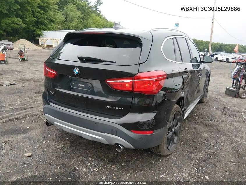 2018 BMW X1 xDrive28I VIN: WBXHT3C30J5L29886 Lot: 45424510