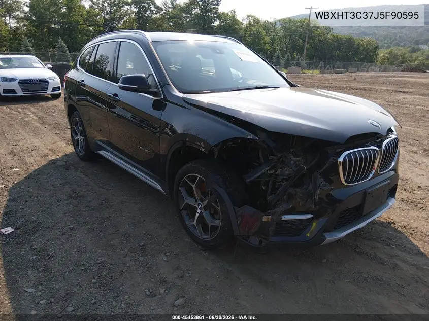 2018 BMW X1 xDrive28I VIN: WBXHT3C37J5F90595 Lot: 45453861