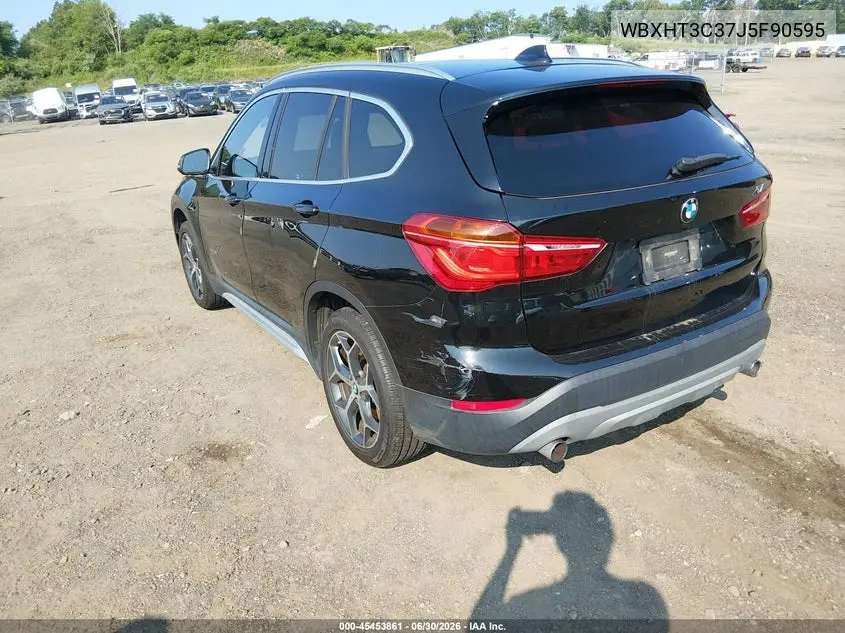 2018 BMW X1 xDrive28I VIN: WBXHT3C37J5F90595 Lot: 45453861