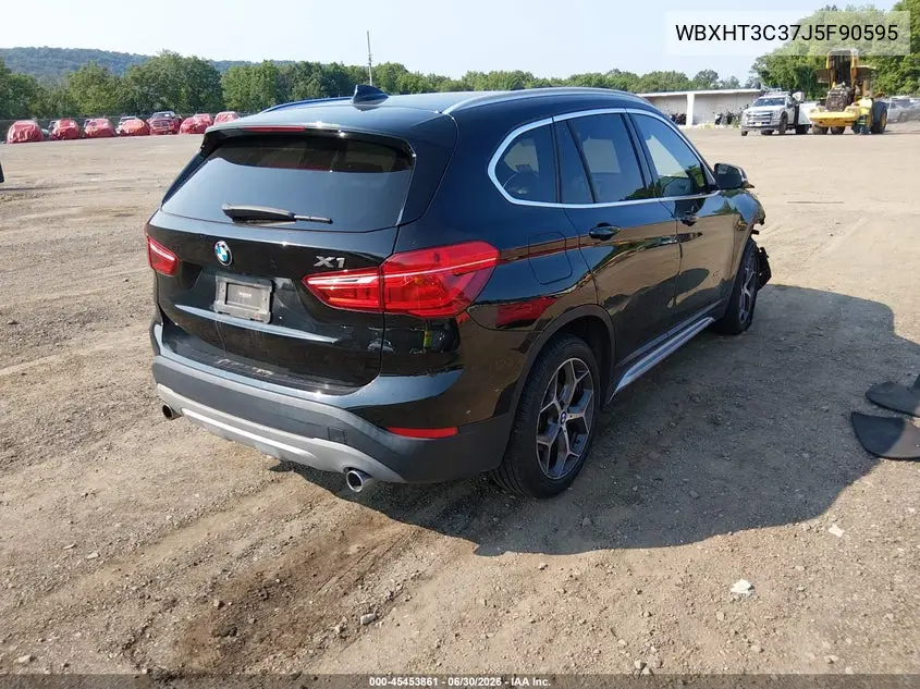 2018 BMW X1 xDrive28I VIN: WBXHT3C37J5F90595 Lot: 45453861