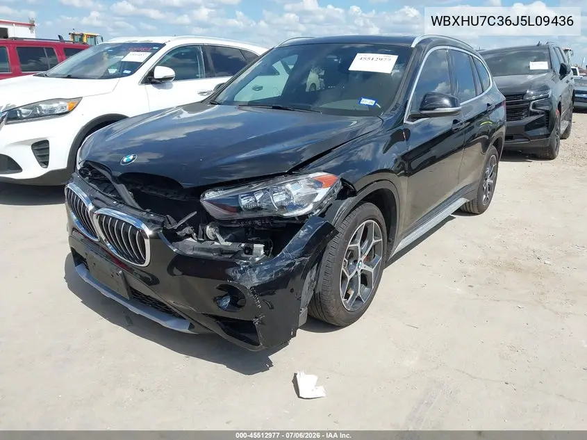 2018 BMW X1 Sdrive28I VIN: WBXHU7C36J5L09436 Lot: 45512977
