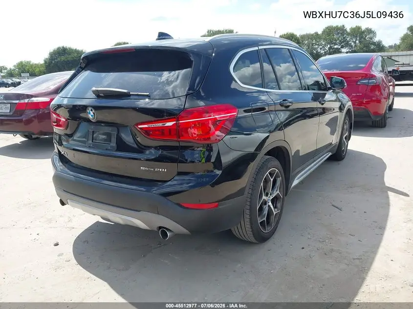 2018 BMW X1 Sdrive28I VIN: WBXHU7C36J5L09436 Lot: 45512977
