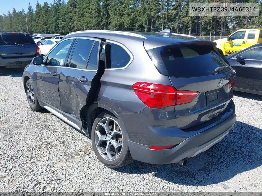 2018 BMW X1 xDrive28I VIN: WBXHT3Z39J4A66314 Lot: 45527970