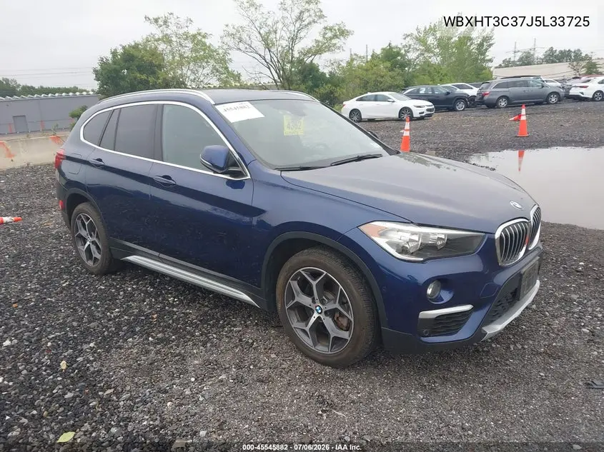 2018 BMW X1 xDrive28I VIN: WBXHT3C37J5L33725 Lot: 45545882