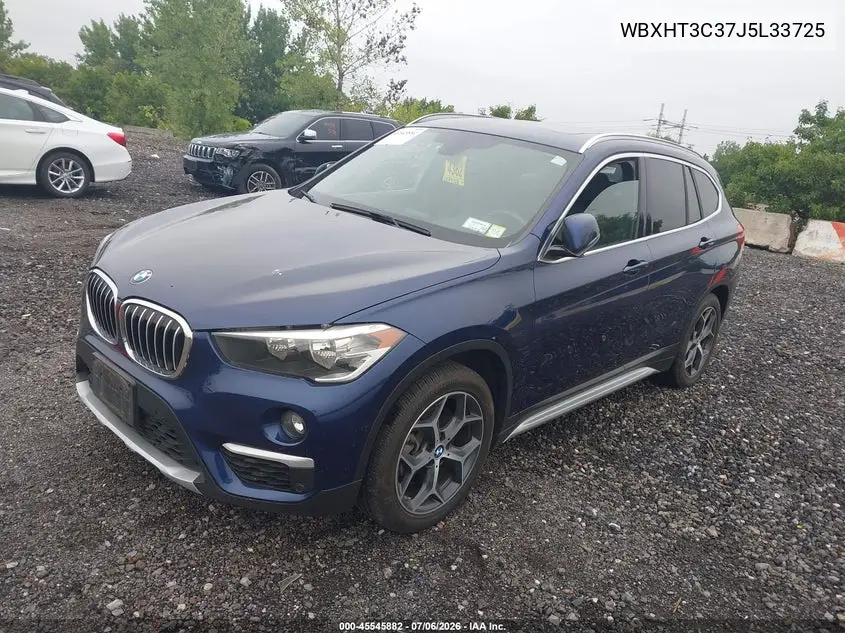 2018 BMW X1 xDrive28I VIN: WBXHT3C37J5L33725 Lot: 45545882
