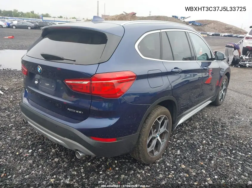 2018 BMW X1 xDrive28I VIN: WBXHT3C37J5L33725 Lot: 45545882