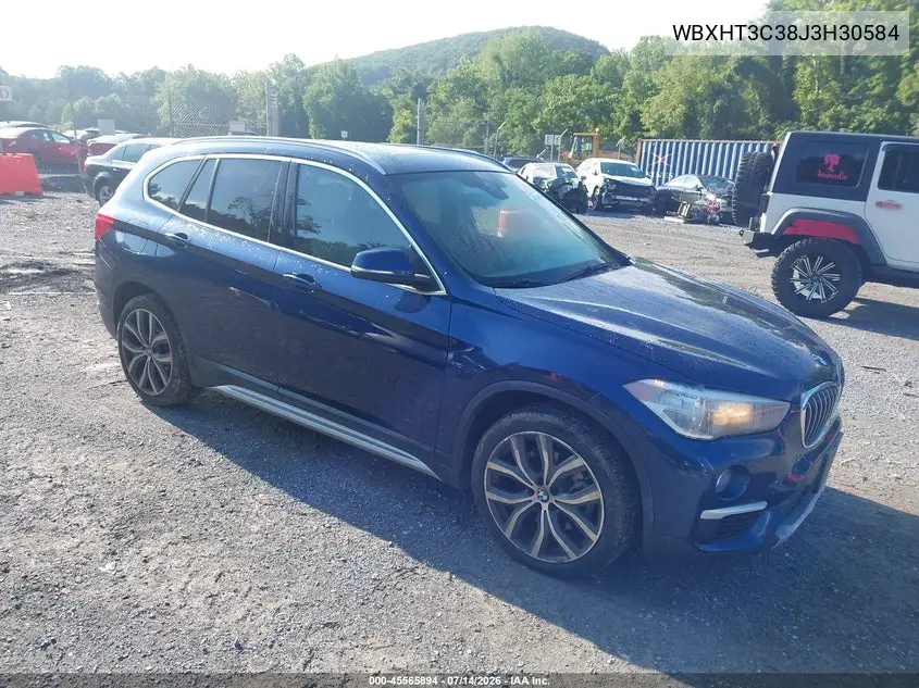 2018 BMW X1 xDrive28I VIN: WBXHT3C38J3H30584 Lot: 45565894