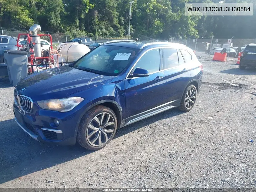 2018 BMW X1 xDrive28I VIN: WBXHT3C38J3H30584 Lot: 45565894