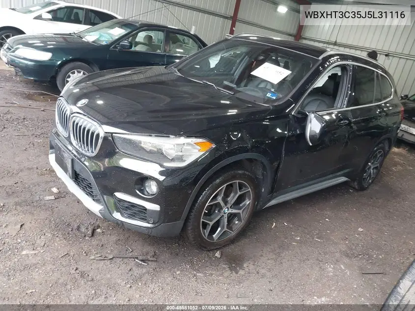 2018 BMW X1 xDrive28I VIN: WBXHT3C35J5L31116 Lot: 45581052