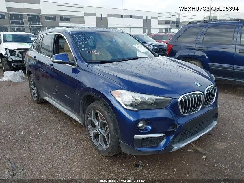 2018 BMW X1 Sdrive28I VIN: WBXHU7C37J5L05394 Lot: 45606130