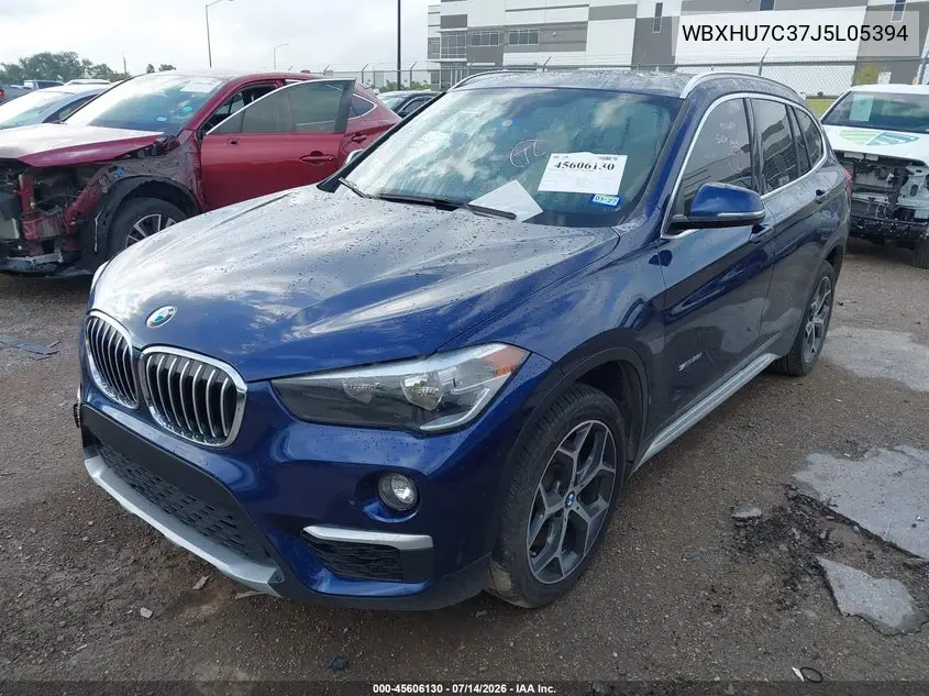 2018 BMW X1 Sdrive28I VIN: WBXHU7C37J5L05394 Lot: 45606130