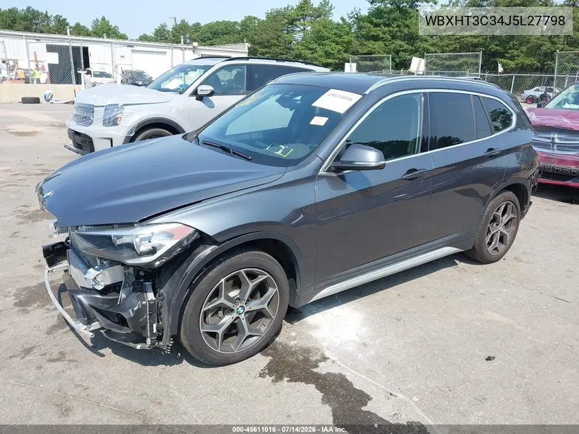 WBXHT3C34J5L27798 2018 BMW X1 xDrive28I