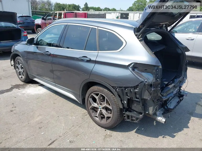 WBXHT3C34J5L27798 2018 BMW X1 xDrive28I