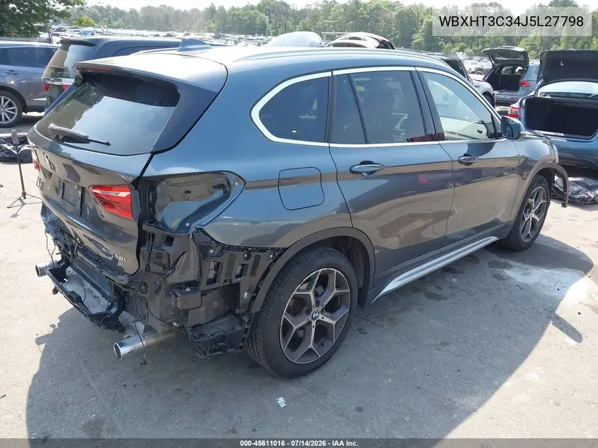 WBXHT3C34J5L27798 2018 BMW X1 xDrive28I