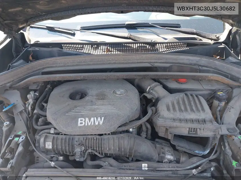 2018 BMW X1 xDrive28I VIN: WBXHT3C30J5L30682 Lot: 45616216