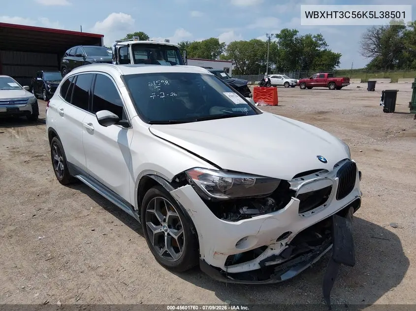 2019 BMW X1 xDrive28I VIN: WBXHT3C56K5L38501 Lot: 45601760