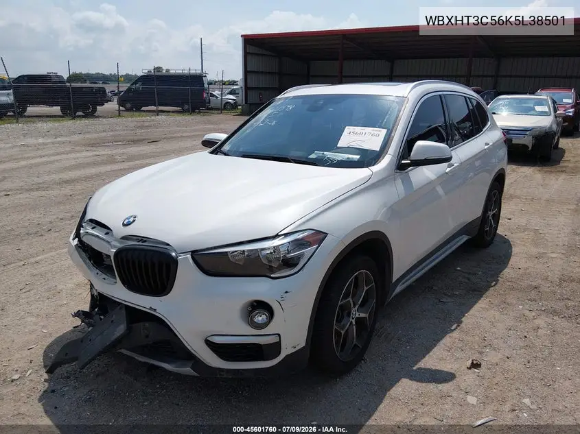 2019 BMW X1 xDrive28I VIN: WBXHT3C56K5L38501 Lot: 45601760