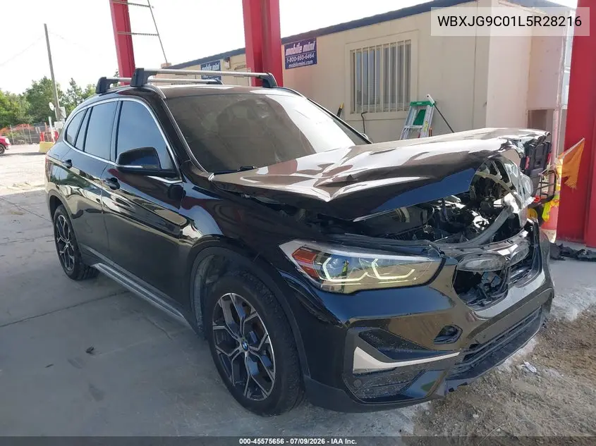 2020 BMW X1 xDrive28I VIN: WBXJG9C01L5R28216 Lot: 45575656