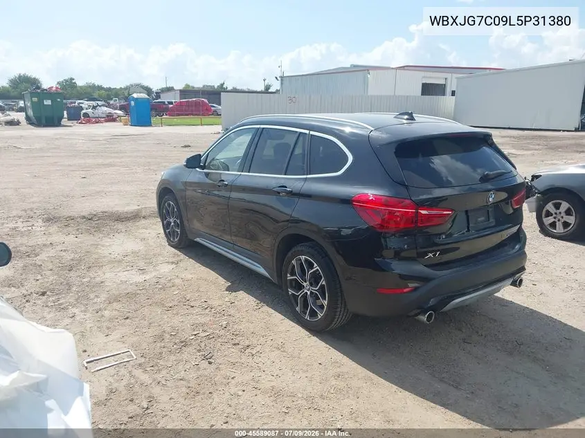 2020 BMW X1 Sdrive28I VIN: WBXJG7C09L5P31380 Lot: 45589087