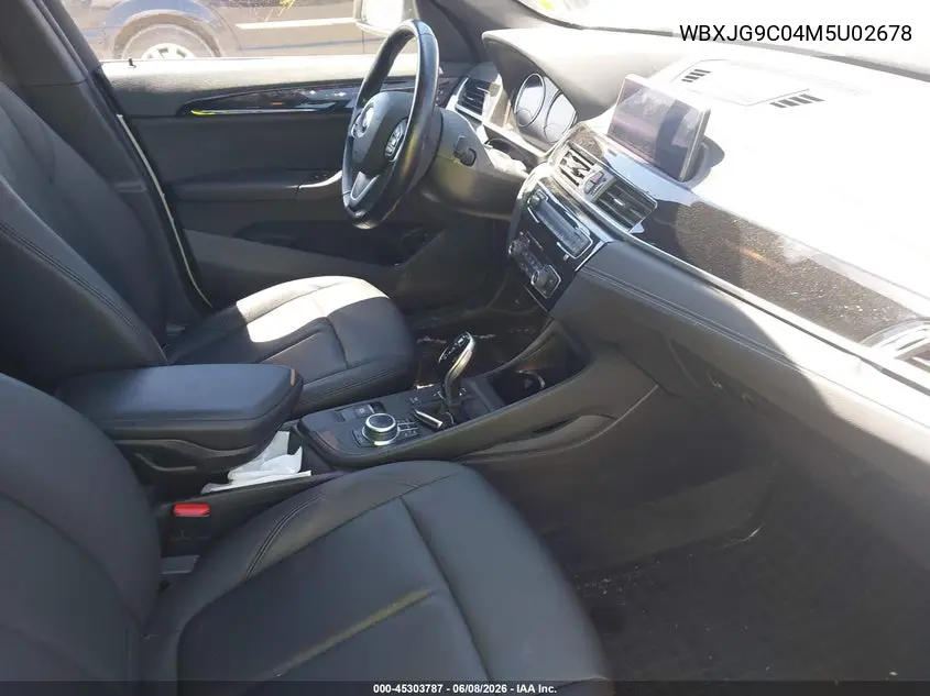 2021 BMW X1 xDrive28I VIN: WBXJG9C04M5U02678 Lot: 45303787