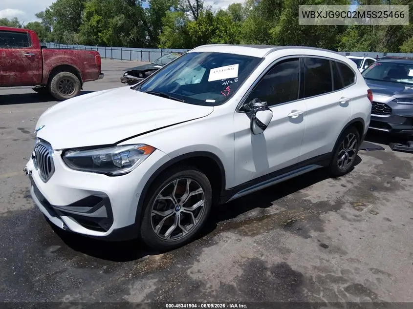 2021 BMW X1 xDrive28I VIN: WBXJG9C02M5S25466 Lot: 45341904