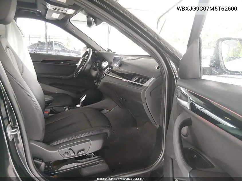 2021 BMW X1 xDrive28I VIN: WBXJG9C07M5T62600 Lot: 45555118