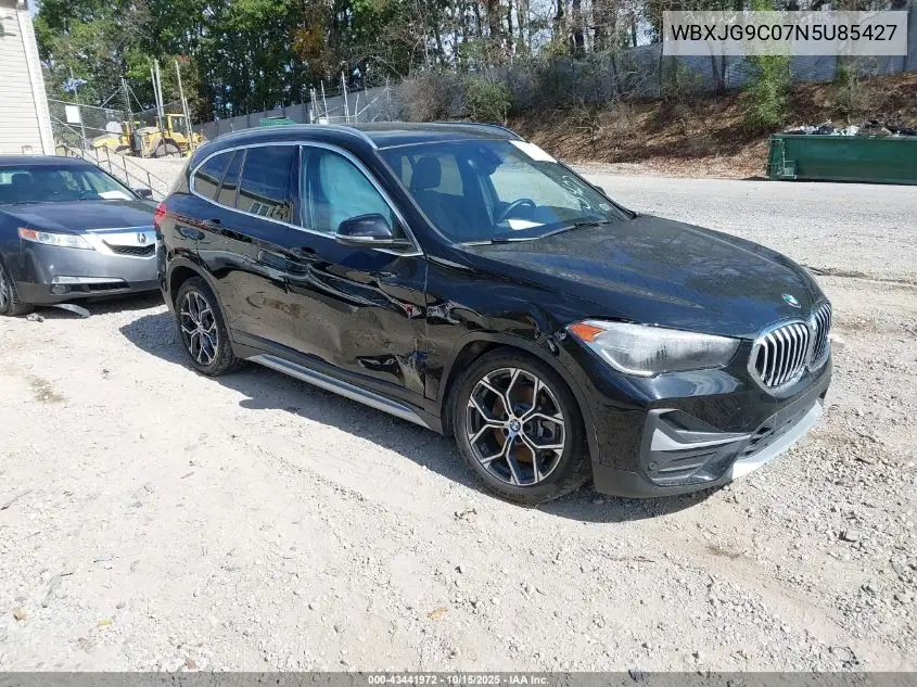 WBXJG9C07N5U85427 2022 BMW X1 xDrive28I