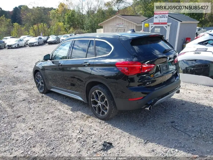 WBXJG9C07N5U85427 2022 BMW X1 xDrive28I