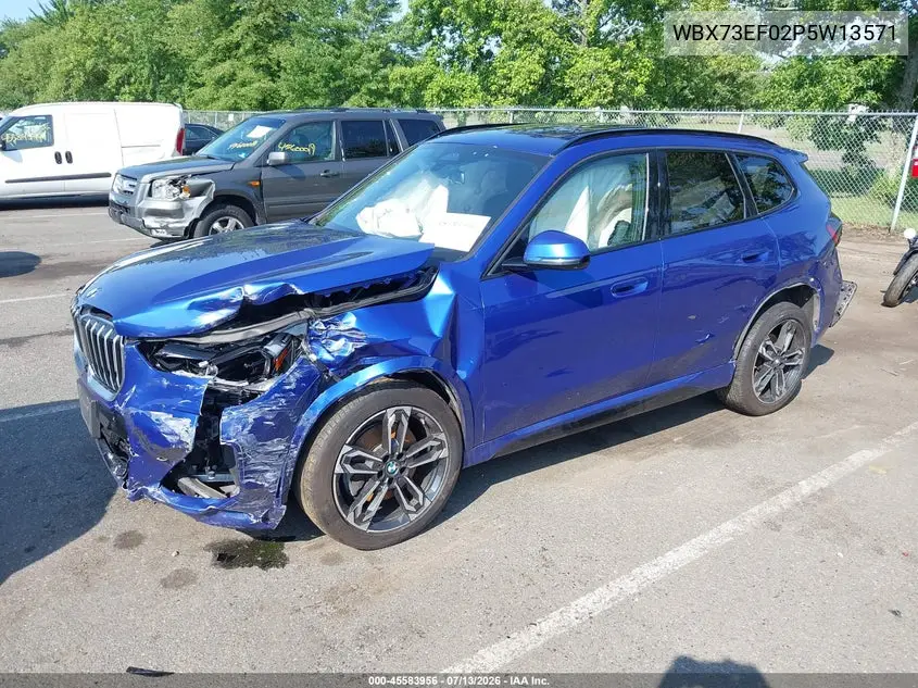 2023 BMW X1 xDrive28I VIN: WBX73EF02P5W13571 Lot: 45583956