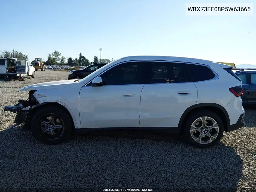 2023 BMW X1 xDrive28I VIN: WBX73EF08P5W63665 Lot: 45586681