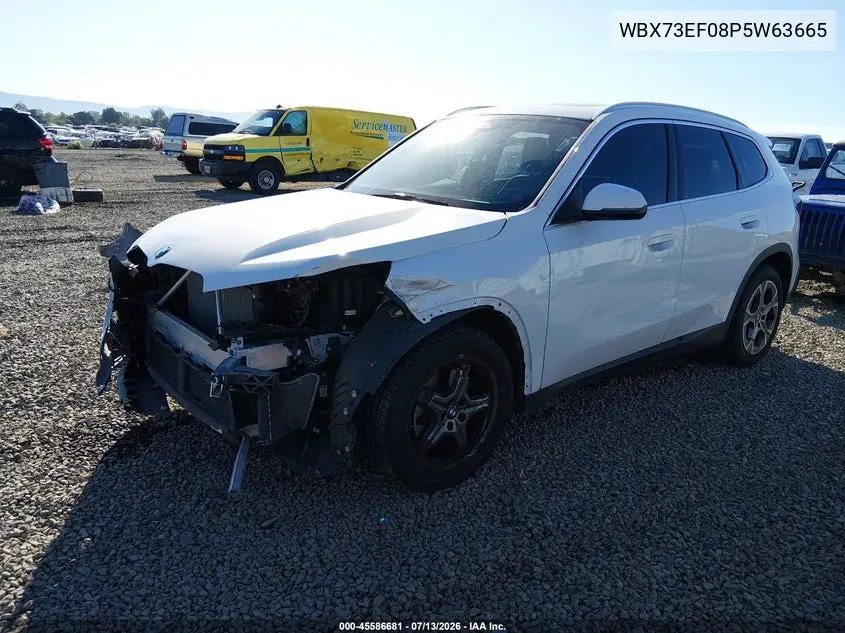 2023 BMW X1 xDrive28I VIN: WBX73EF08P5W63665 Lot: 45586681