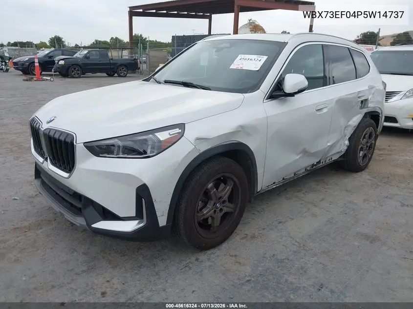 2023 BMW X1 xDrive28I VIN: WBX73EF04P5W14737 Lot: 45616324