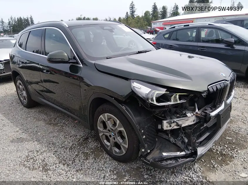 2023 BMW X1 xDrive28I VIN: WBX73EF09P5W49337 Lot: 45667662