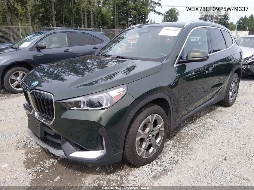 2023 BMW X1 xDrive28I VIN: WBX73EF09P5W49337 Lot: 45667662
