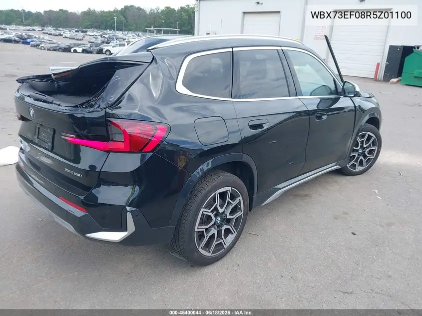 2024 BMW X1 xDrive28I VIN: WBX73EF08R5Z01100 Lot: 45400044